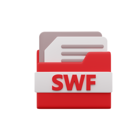 Swf File  3D Icon