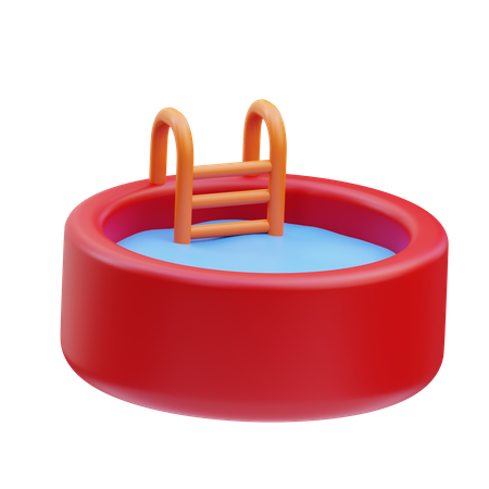 Swimming Pool  3D Icon