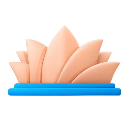 Sydney Opera House  3D Icon