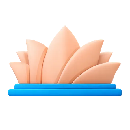 Sydney Opera House  3D Icon