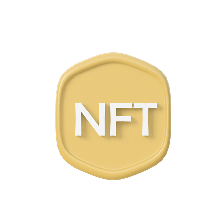 Symbole nft  3D Icon