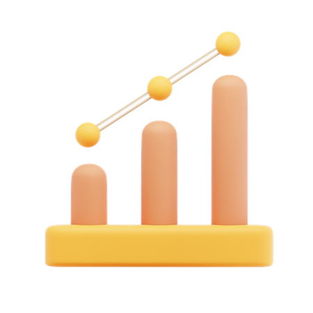 Tabla de crecimiento  3D Icon