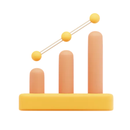 Tabla de crecimiento  3D Icon