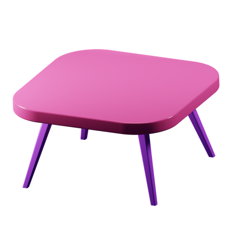 Table  3D Illustration