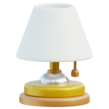 Table Lamp  3D Icon