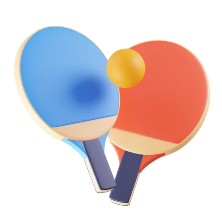 Table Tennis  3D Icon