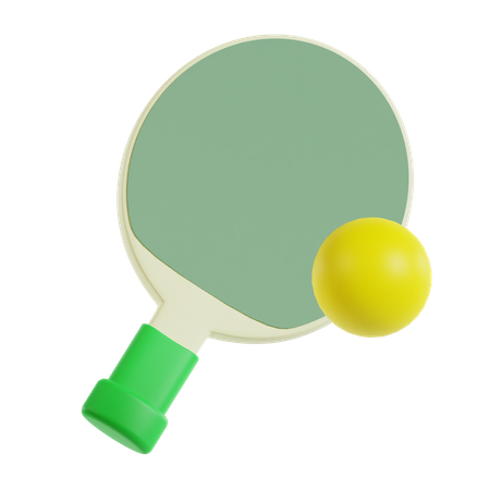 Table Tennis  3D Icon