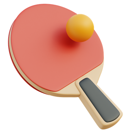 Table Tennis  3D Icon