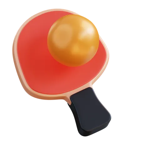 Table Tennis  3D Icon