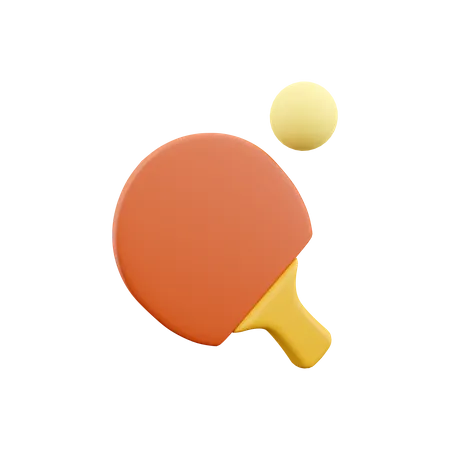 Table Tennis  3D Icon