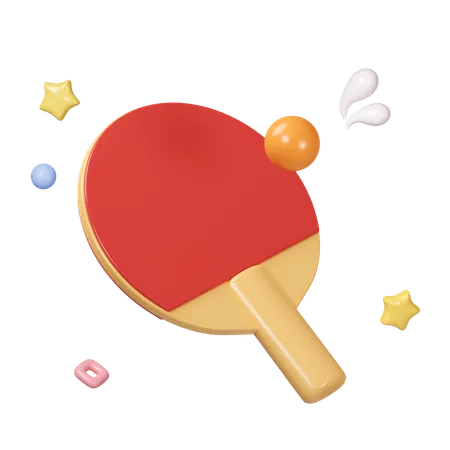 Table Tennis  3D Icon