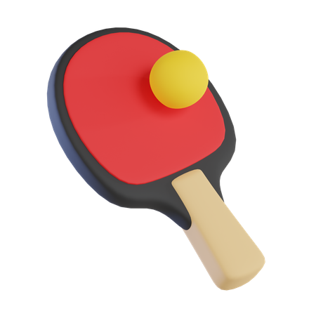 Table Tennis  3D Icon