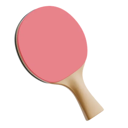 Table Tennis Bat  3D Icon