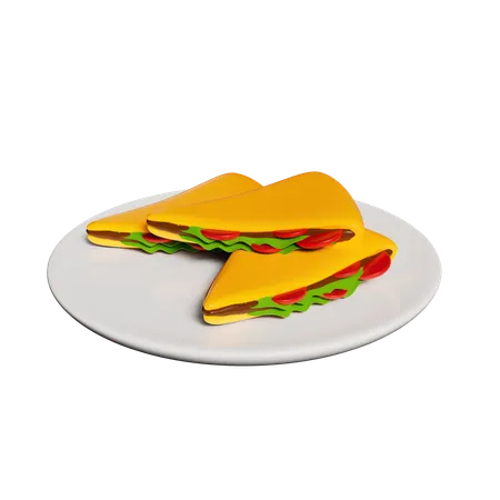 Tacos  3D Icon