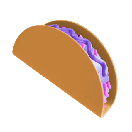 Tacos  3D Illustration