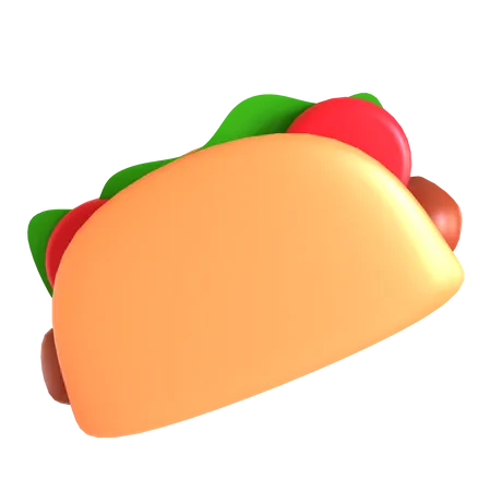 Tacos  3D Icon