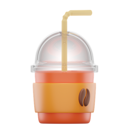 Take Away Coffee  3D Icon