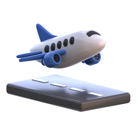 Take Off  3D Icon