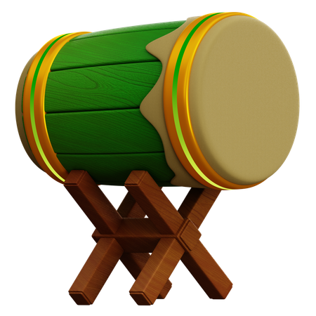 Tambor  3D Icon