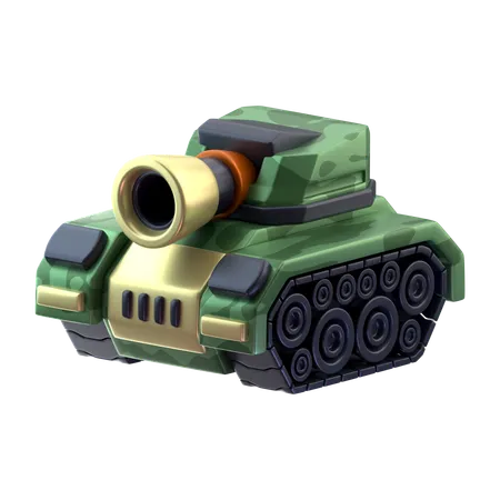 Tank  3D Icon