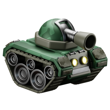 Tank  3D Icon