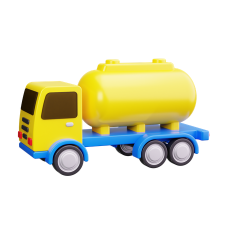 Tank Truck  3D Icon