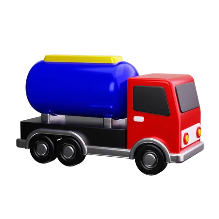 Tank Truck  3D Icon