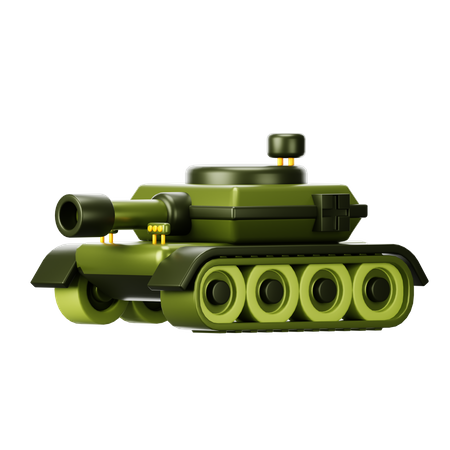 Tanque  3D Icon