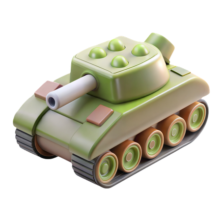 Tanque militar  3D Icon