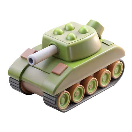 Tanque militar  3D Icon