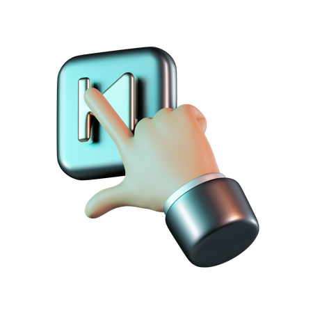 Tap Previous  3D Icon