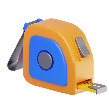 Tape Measurement  3D Icon