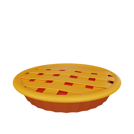 Tarte aux pommes  3D Icon