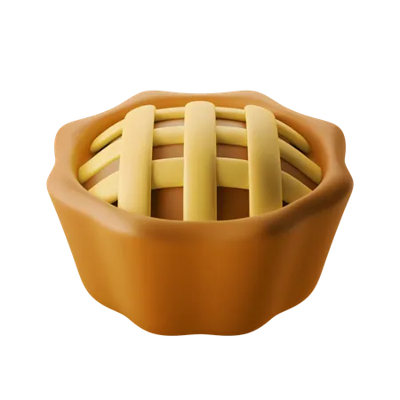 Gateau aux tartes  3D Icon