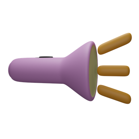 Taschenlampe  3D Icon