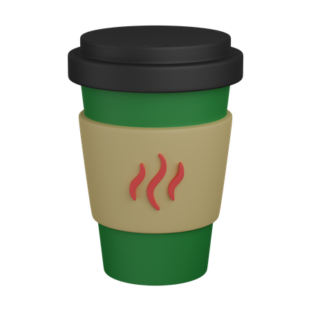 Tasse Kaffee  3D Icon