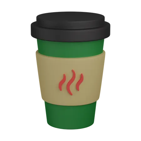 Tasse Kaffee  3D Icon