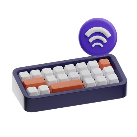 Tastatur  3D Icon