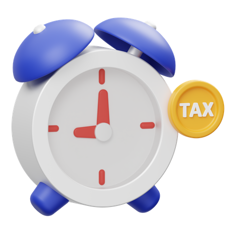 Tax Time  3D Icon