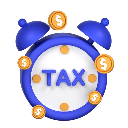 Tax Time  3D Icon