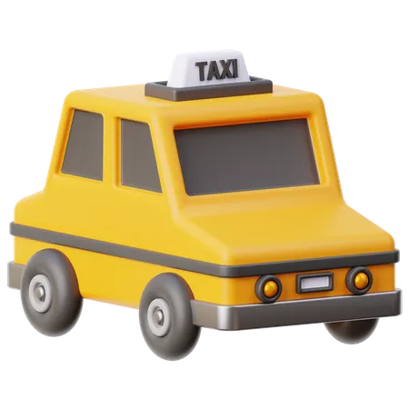 Taxi  3D Icon