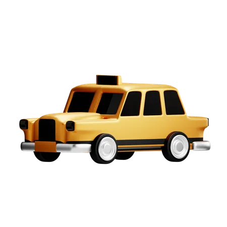 Taxi  3D Icon