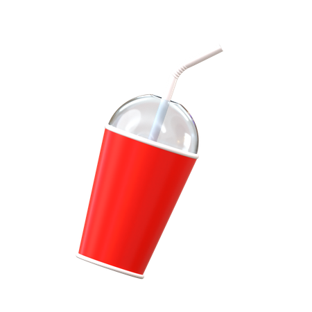 Taza de coca cola  3D Icon