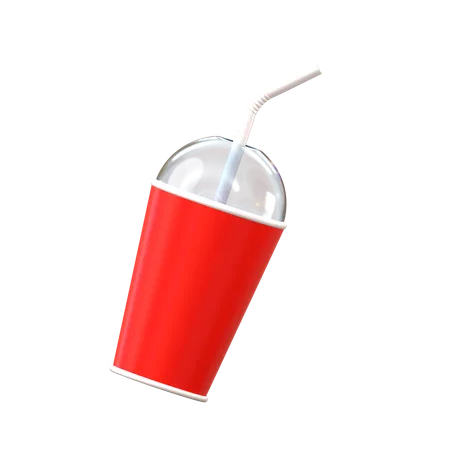 Taza de coca cola  3D Icon