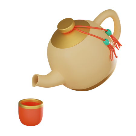 Teapot  3D Icon