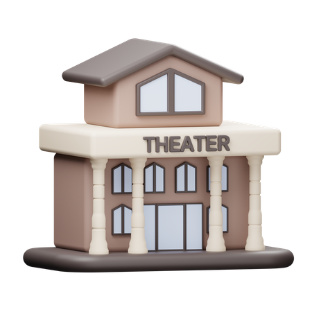 Teatro  3D Illustration