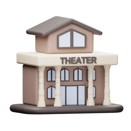 Teatro  3D Illustration