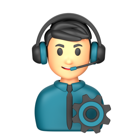 Technical Support  3D Icon