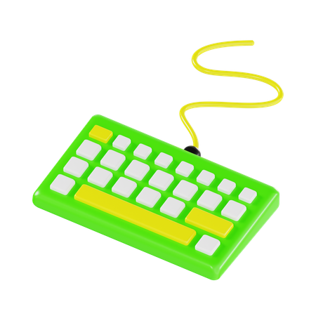 Teclado  3D Icon