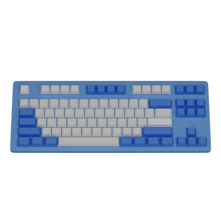 Teclado  3D Icon